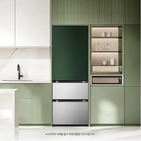 LG 디오스 오브제컬렉션 김치톡톡 Fit & Max 324L