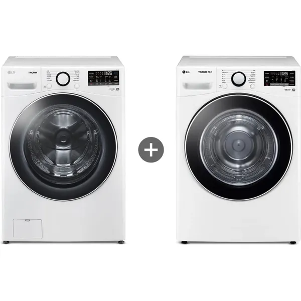 LG 트롬 세탁기 + 건조기 24kg