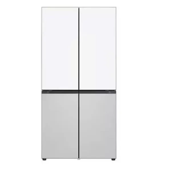 LG 오브제컬렉션 609L 4도어 냉장고 메탈 디오스 AI 상냉장 하냉동