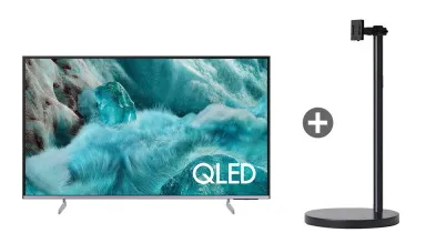 삼성 QLED 55인치 TV + 무빙스탠드 라이트