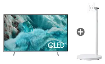삼성 QLED 55인치 TV + 무빙스탠드 라이트